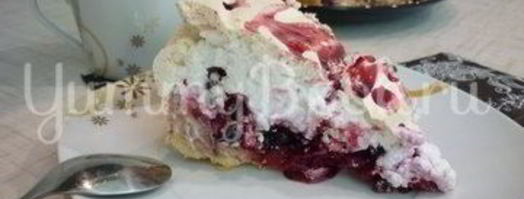 ягодный тарт под нежным безе. Шаг 16