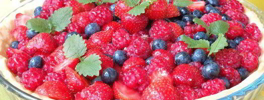 ягодный тарт с ванильным заварным кремом. Шаг 24