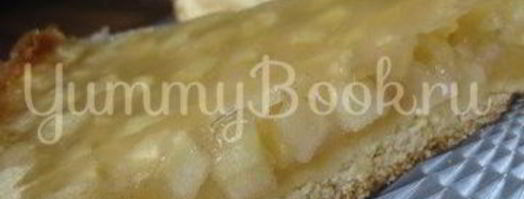 заливной яблочный тарт с вином. Шаг 13