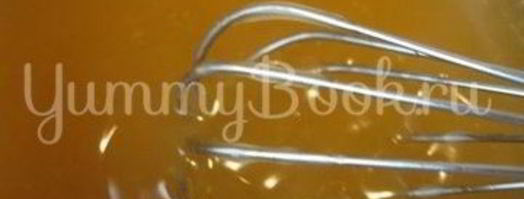 заливной яблочный тарт с вином. Шаг 6