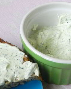 Творожный сыр с зеленью