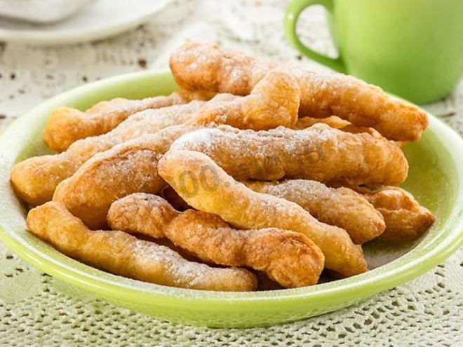 Рецепт творожных палочек жареных в масле