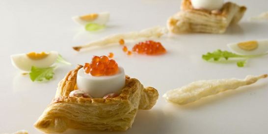 Волованы с икрой