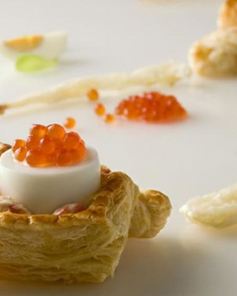 Волованы с икрой