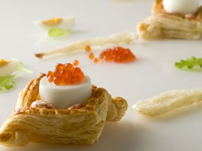 Рецепт волованов с икрой