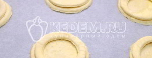 волованы с сырной начинкой и грибами. Шаг 4