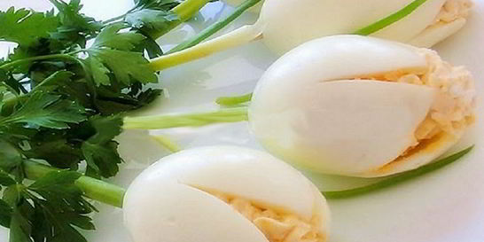 Закуска Белые тюльпаны