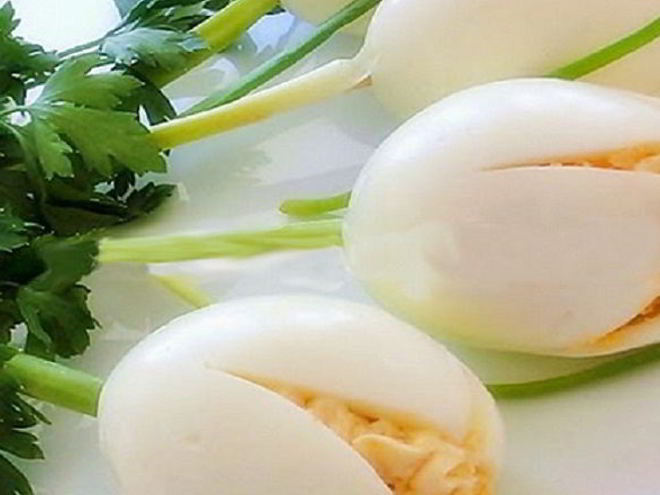Рецепт закуски белые тюльпаны