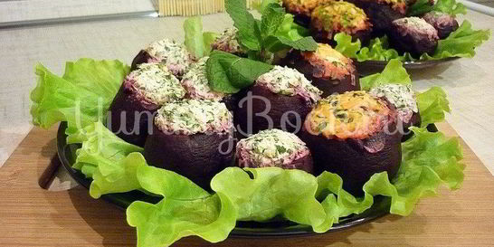 Закуска Фаршированные свеколки