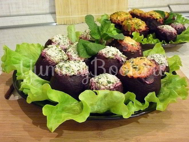 Рецепт закуски фаршированные свеколки