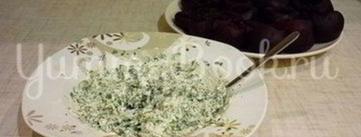 закуска фаршированные свеколки. Шаг 3