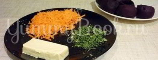 закуска фаршированные свеколки. Шаг 4