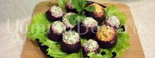 закуска фаршированные свеколки. Шаг 9