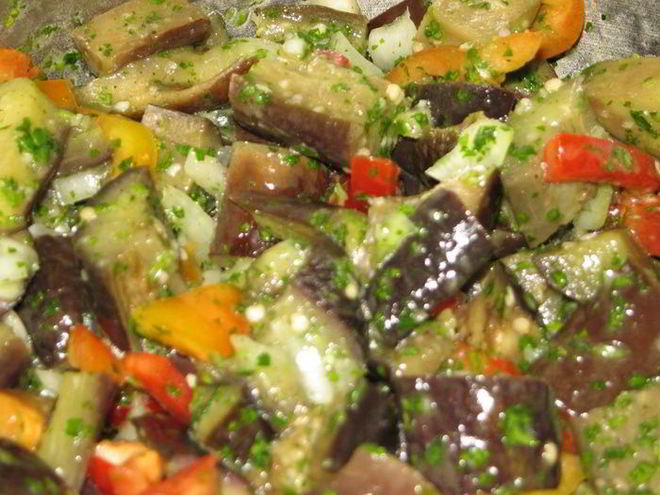 Рецепт закуски из баклажан по-грузински