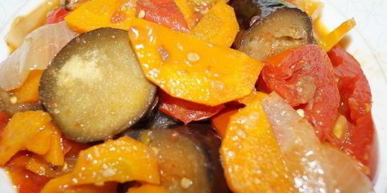 Закуска из баклажан