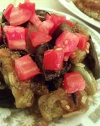 Закуска из баклажанов с огурцами и специями