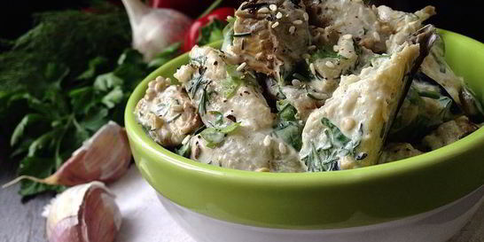 Закуска из баклажанов