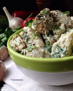 Закуска из баклажанов