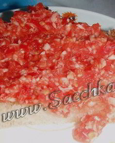 Закуска из хрена и томатов на зиму Ядрен Матрен