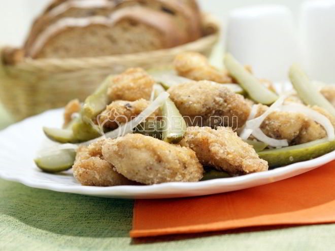 Рецепт закуски из куриного филе