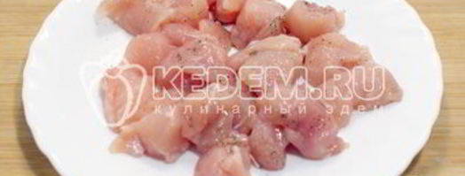 закуска из куриного филе. Шаг 3