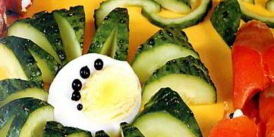 Закуска из лосося, семги, форели