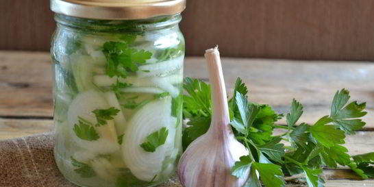 Закуска из лука на зиму