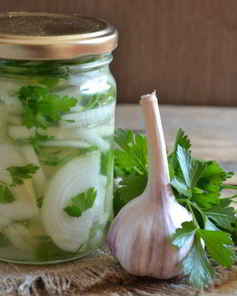 Закуска из лука на зиму