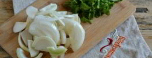 закуска из лука на зиму. Шаг 2