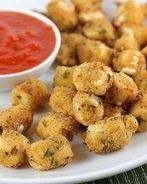 Закуска из моцареллы в панировке