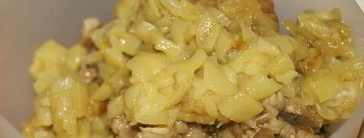 закуска из печеных баклажан и перца. Шаг 3