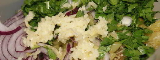 закуска из печеных баклажан и перца. Шаг 6