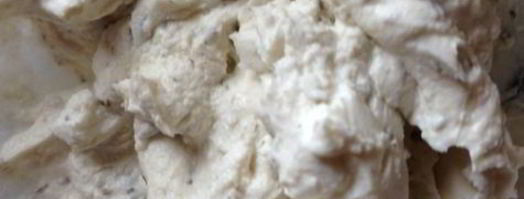 закуска из поленты с козьим сыром и ароматными травами. Шаг 3