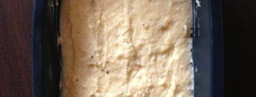 закуска из поленты с козьим сыром и ароматными травами. Шаг 6