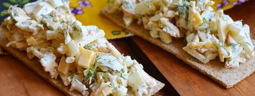 закуска из яблок и сыра. Шаг 8