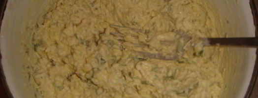 закуска из яиц с брынзой. Шаг 5