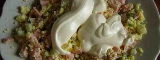 закуска из яиц с овощами. Шаг 10