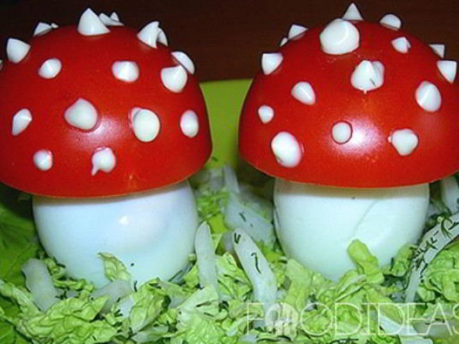 Рецепт закуски из яиц