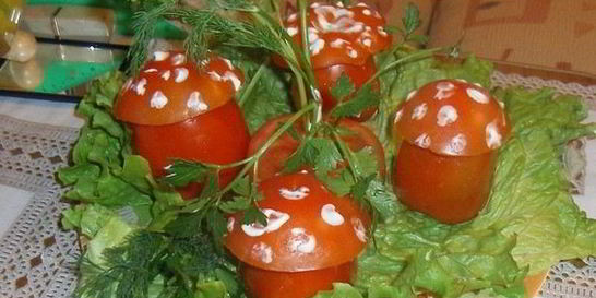 Закуска Мухоморы