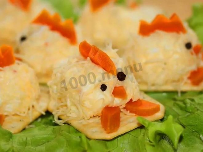 Рецепт закуски петух