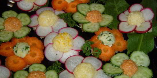 Закуска Полевые цветы