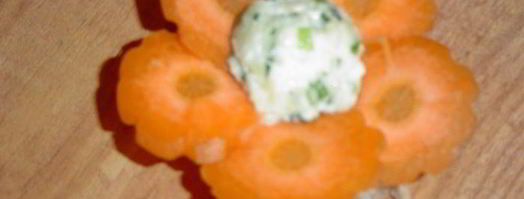 закуска полевые цветы. Шаг 4