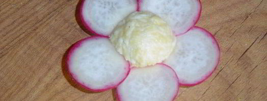 закуска полевые цветы. Шаг 5