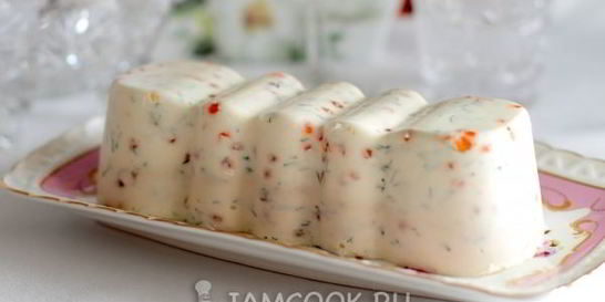 Закуска праздничная с красной икрой