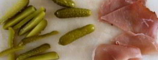 закуска с маринованными огурцами. Шаг 5