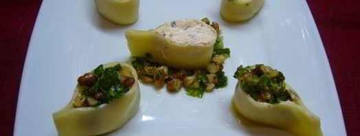 закуска сырные капельки из двух видов сыра. Шаг 5