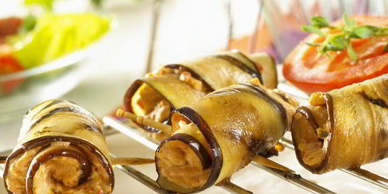 Закуска Тещин язык из кабачков и баклажанов