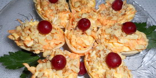 Закуска Вафельное лукошко