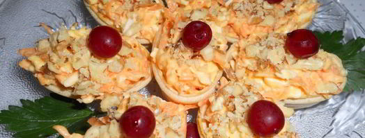 закуска вафельное лукошко. Шаг 3