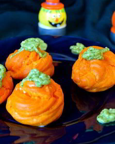 Закусочные тыковки с сырной начинкой для хэллоуин